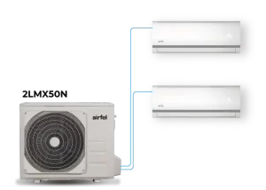Airfel Multi Split Inverter Klima Dış Ünite 2LMX50N 18.000 BTU/h